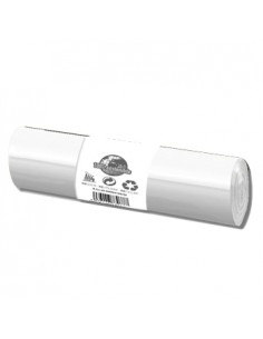 Sacos Lixo 100/120L Branco 20Kg 85x105cm Rolo 20un