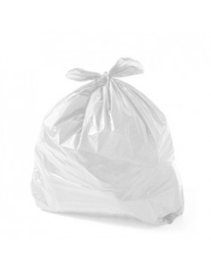 Sacos Lixo 50L Branco 23my 60X80cm 10un