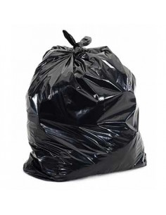 Sacos Lixo 50L Fecho Preto 23my 60x80cm 10un
