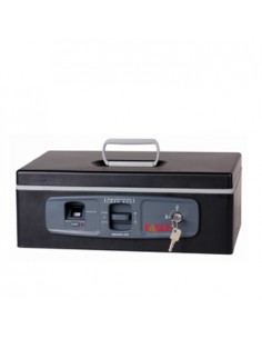 Cofre Eletrónico 375x270x140 Eagle Finger Print Preto