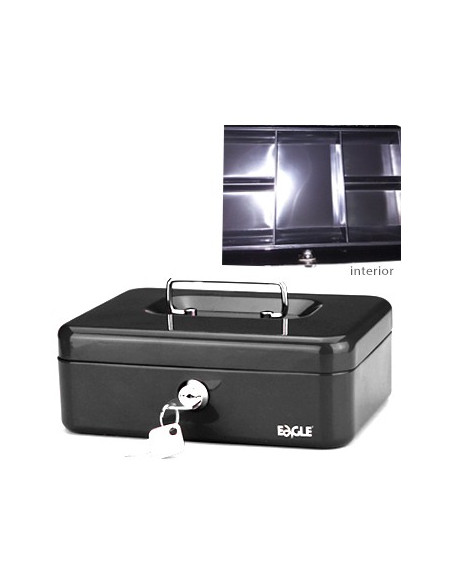 Cofre 262x192x82 Eagle Preto