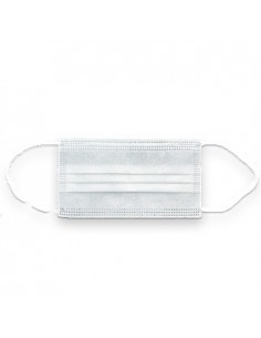 Máscara Reutilizável 25 Lavagens Adulto Branco Nivel 2 - 3un