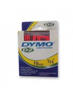 Fita Gravacao Dymo 19mmX10m Vermelha (61912)
