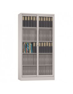 Armario Portas Correr Vidro Liso 1 Prateleiras 1200X420X800