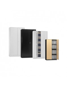 Armario Portas de Bater 3 Prateleiras c/Fechadura Rotativa