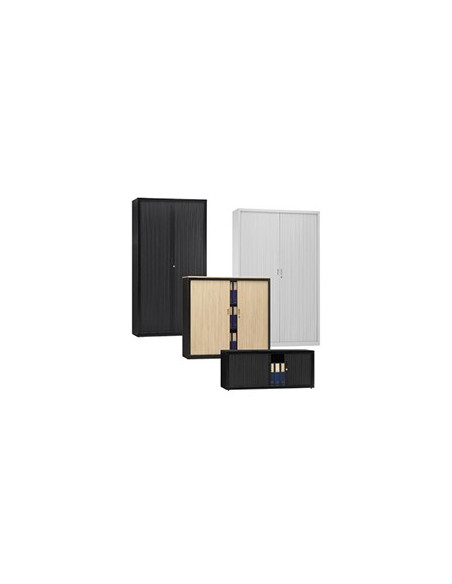 Armario Portas Persiana 4 Prateleiras 1200x420x1950