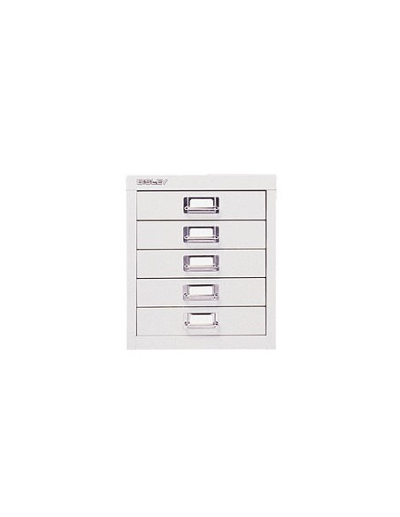Movel Metal com Fecho 673x279x429mm com 5 Gavetas Silver