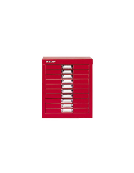 Movel Metal com Fecho 673x279x429mm com 10 Gavetas Silver