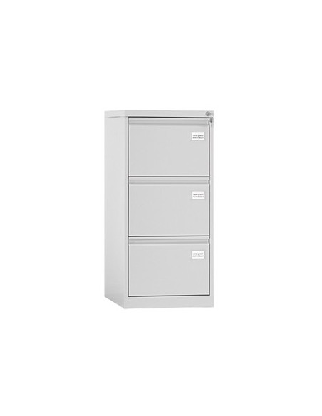 Arquivo de Oficio com 3 gavetas 460x615x1015mm Cinza