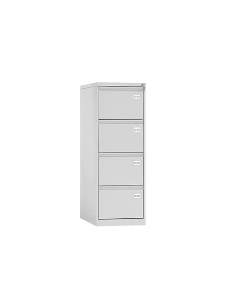 Arquivo de Oficio com 4 gavetas 460x615x1320mm Cinza