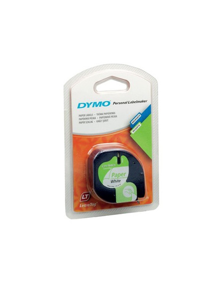 Fita Gravacao Dymo 12mmx4m Preto/Branco (S0721510)