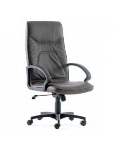 Cadeira Direcao Roma Costa Alta Rodada Oscilante Preto