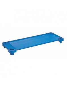 Catre (Cama) Empilhavel 133x57x15cm Azul 1un