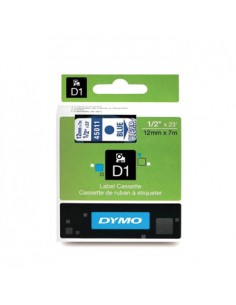 Fita Gravacao Dymo 12mmx7m Transparente/Azul (45011)