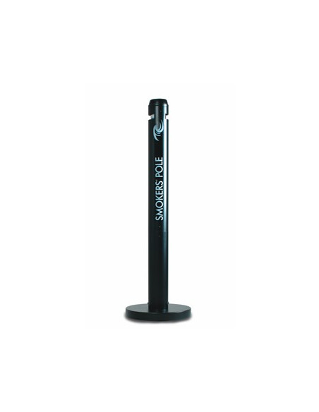 Cinzeiro Vertical Pole Preto
