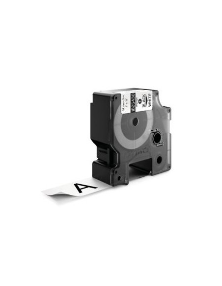 Fita Gravacao Dymo Rhino 24mmx5,5m Vinil Branco/Preto