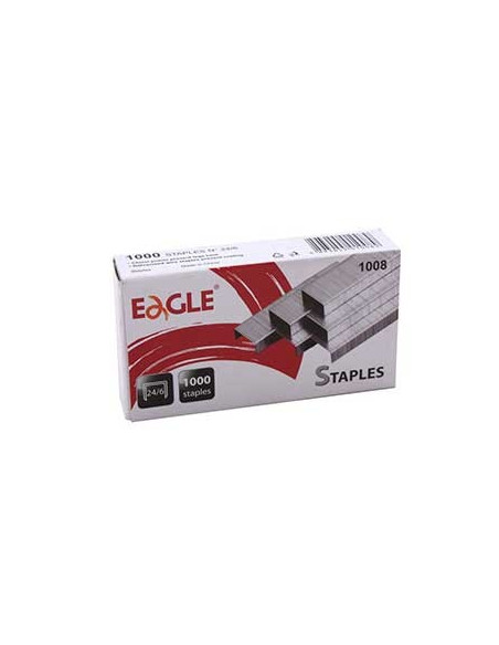 Agrafos 24/6 Eagle Cx1000un
