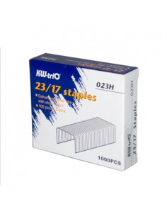 Agrafos 23/17 Kwtrio (100/140 Folhas) Cx1000 - 1un