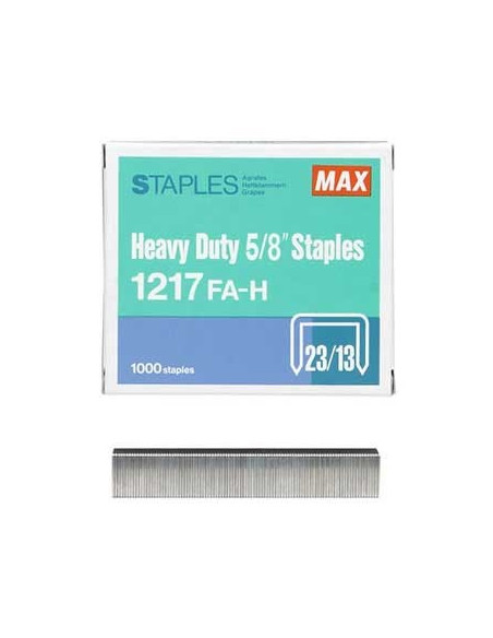 Agrafos MAX 1217FAH (110/170 Folhas) Cx1000