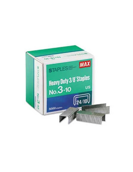 Agrafos 24/10 3-10 MAX (55/70 Folhas) Cx5000