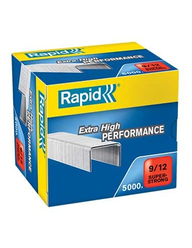 Agrafos 9/12 Rapid (60/90 Folhas) Cx5000