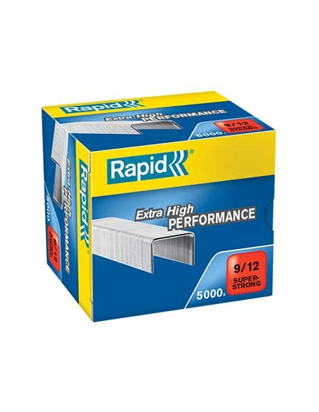 Agrafos 9/12 Rapid (60/90 Folhas) Cx5000