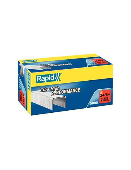 Agrafos 24/8 Rapid (10/50 Folhas) Cx5000