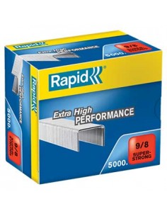 Agrafos 9/8 RAPID (10/50 Folhas) Cx5000