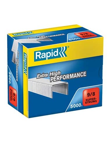 Agrafos 9/8 RAPID (10/50 Folhas) Cx5000