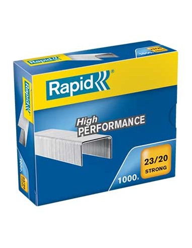 Agrafos 23/20 Rapid (130/170 Folhas) Cx1000 - 1un