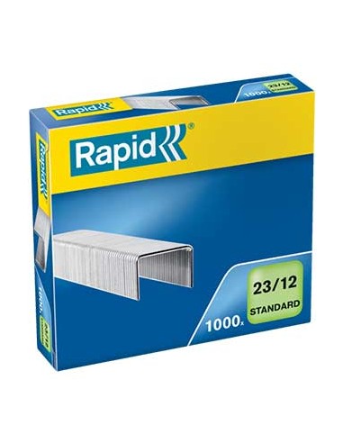 Agrafos 23/12 Rapid (60/90 Folhas) Cx1000 - 1un