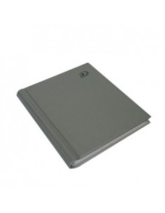 Agenda Telefonica c/Indice A a Z 14,8x21cm Cores Cinza