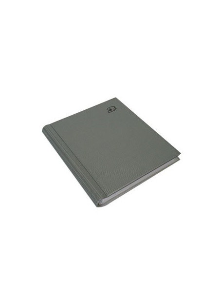 Agenda Telefonica c/Indice A a Z 14,8x21cm Cores Cinza