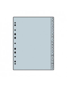 Recarga Separadores p/Agenda 1671020 A/Z, PP 0,13, A5 (ROMA