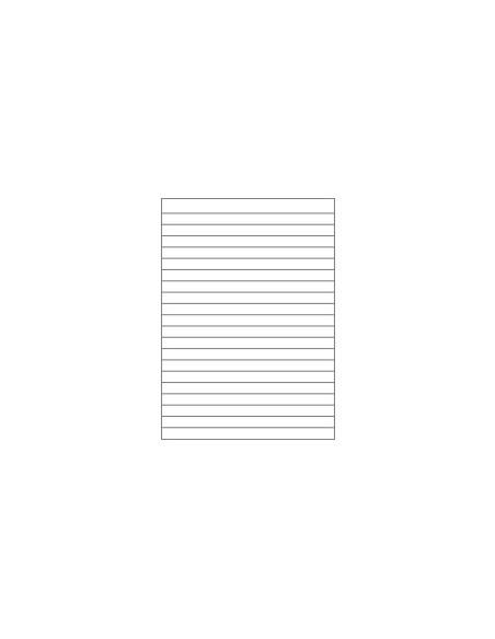 Caderno Papel Tipo Almaco A4 5Fls s/Margem 25 Linhas Branco
