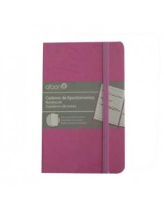 Bloco Notas Pautado 142x96mm 80gr 96 Folhas Rosa