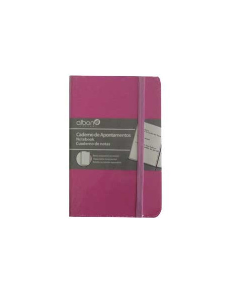 Bloco Notas Liso 142x96mm 80gr 96 Folhas Rosa 1uni