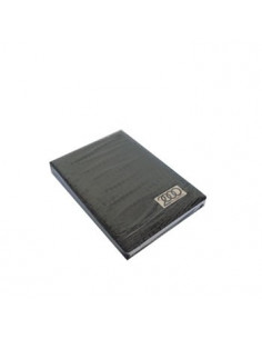 Bloco Notas A5 Liso 200 Folhas c/Capa Semi-Pele