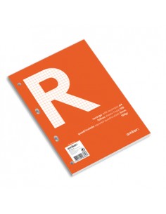 Recarga Papel Ambar School A4 Quadri 100gr 100Fls
