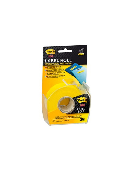 Rolo de Etiquetas Post-it Super Sticky Amarelo