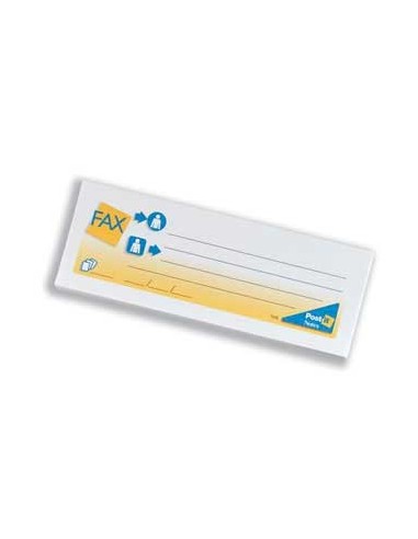 Post-it Mensagem Fax Pequeno 102x37 Pack2