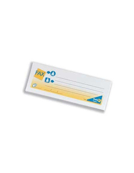 Post-it Mensagem Fax Pequeno 102x37 Pack2