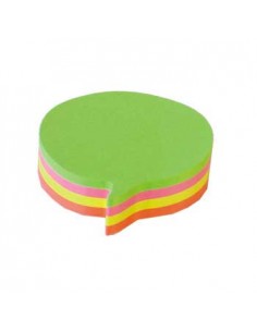 Bloco Adesivo Motivo Balao de Texto 70x70mm 200Folhas