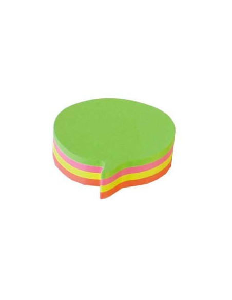 Bloco Adesivo Motivo Balao de Texto 70x70mm 200Folhas