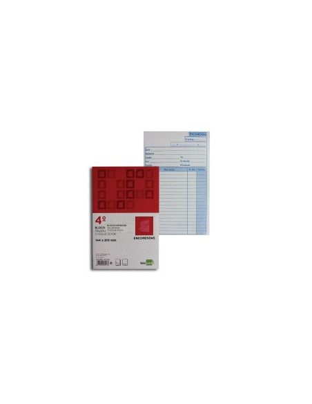 Blocos Impressos-Proposta de Encomenda- 155x215mm c/Duplica