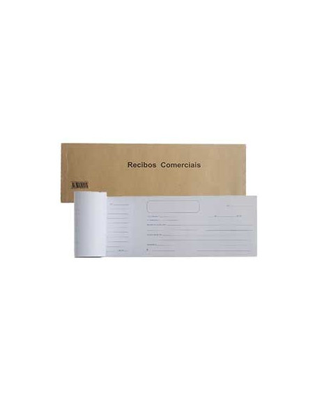 Blocos Impressos-Livro Recibos Comerciais p/Particulares-1un
