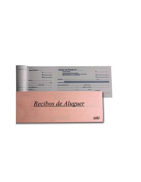 Blocos Impressos-Livro Recibos Renda para Particulares 1un