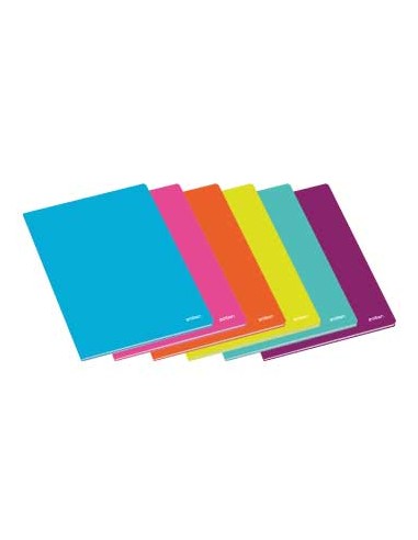 Caderno Agrafado Ambar School A4 Pautado 60Fls