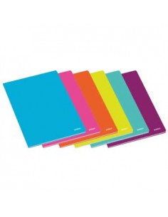 Caderno Agrafado Ambar School A4 Liso 60Fls