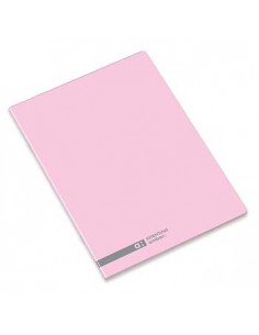 Caderno Agrafado Ambar School A4 Pautado 70gr 48Fls Rosa